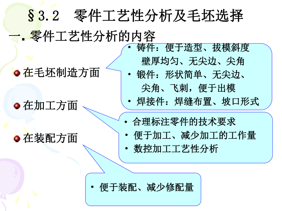 零件工艺性分析及毛坯选择ppt课件.ppt_第1页