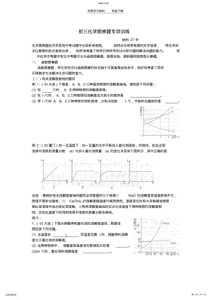 2022年初中化学图表题专项训练 .pdf