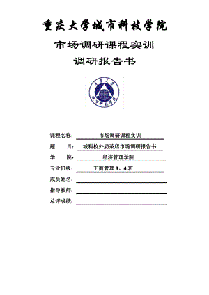 城科校外奶茶店市场调研报告书.pdf