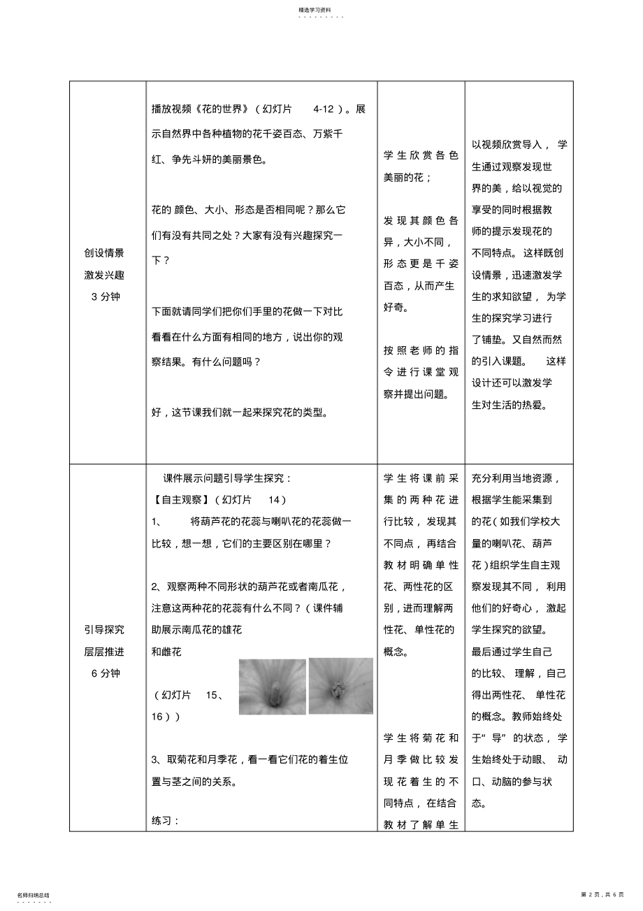 2022年花的结构和类型教案济南版 .pdf_第2页