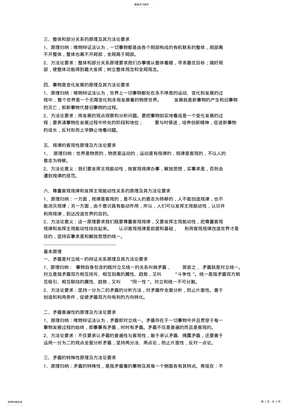 2022年马原基本原理——方法论意义 .pdf_第2页