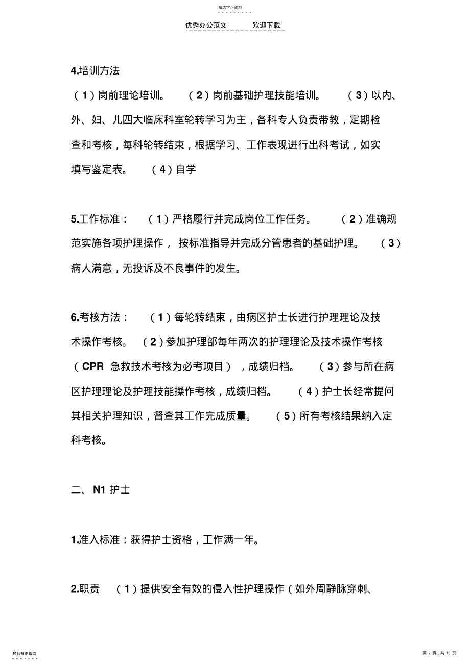 2022年各能级护士管理制度 .pdf_第2页