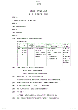 2022年化学-2知识点 .pdf