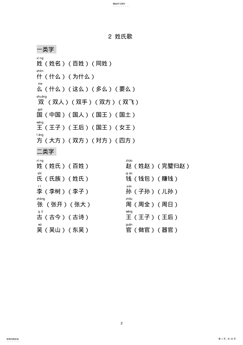 2022年部编小学一年级下册生字组词3 .pdf_第2页