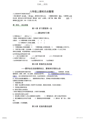 2022年苏教版政治八上知识点整理 .pdf