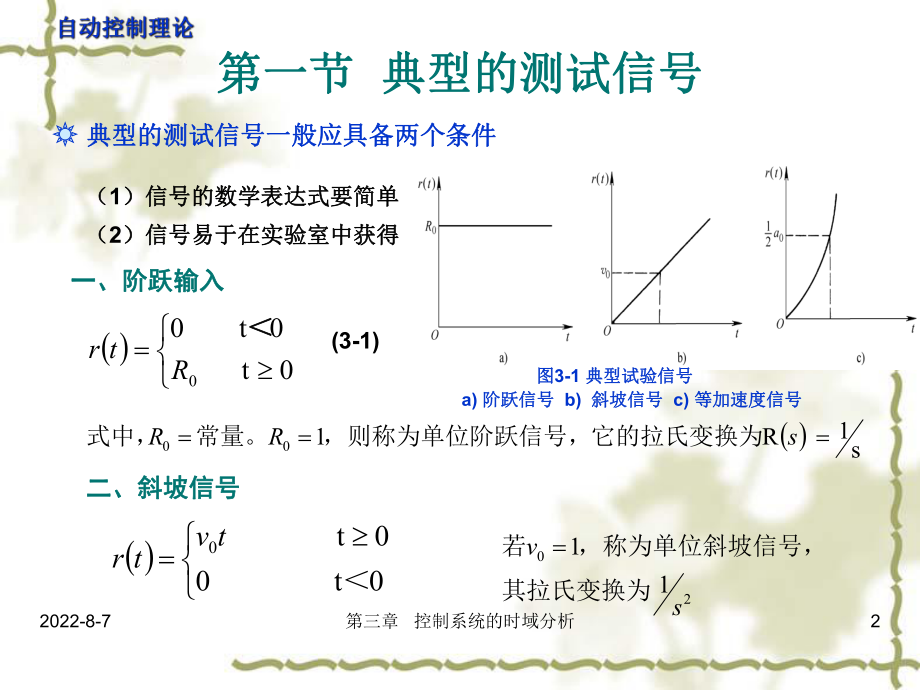 自动控制理论(邹伯敏第三版)第03章.详解ppt课件.ppt_第2页