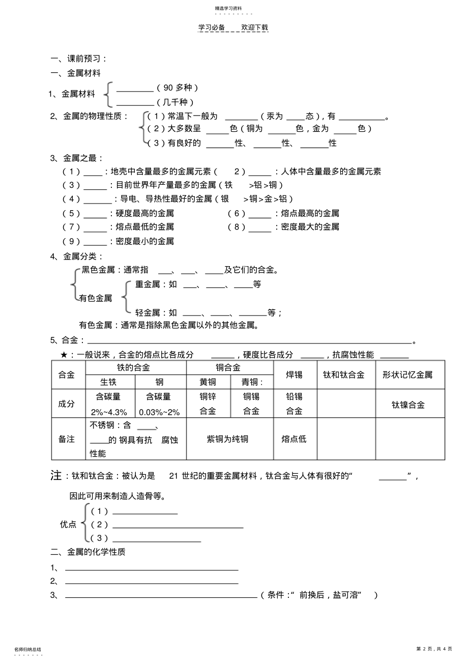 2022年初三化学复习—第八单元 .pdf_第2页