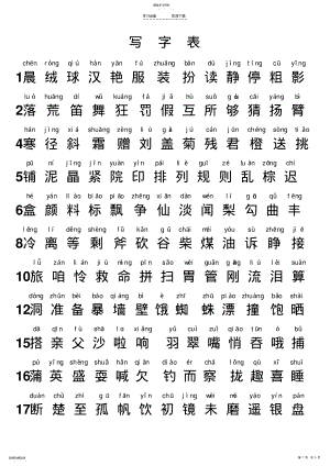 2022年部编版三年级语文上册资料词语 .pdf