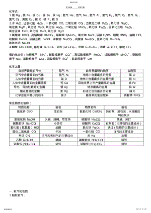 2022年初中初三下学期化学复习方程式 .pdf