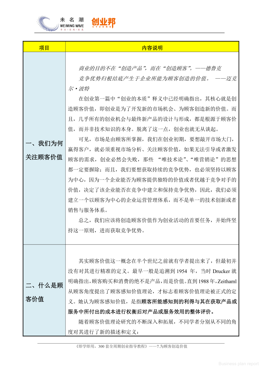 商业计划书和可行性报告 顾客价值基本概念.pdf_第2页