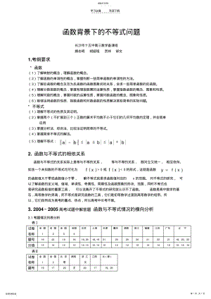 2022年函数背景下的不等式问题 .pdf