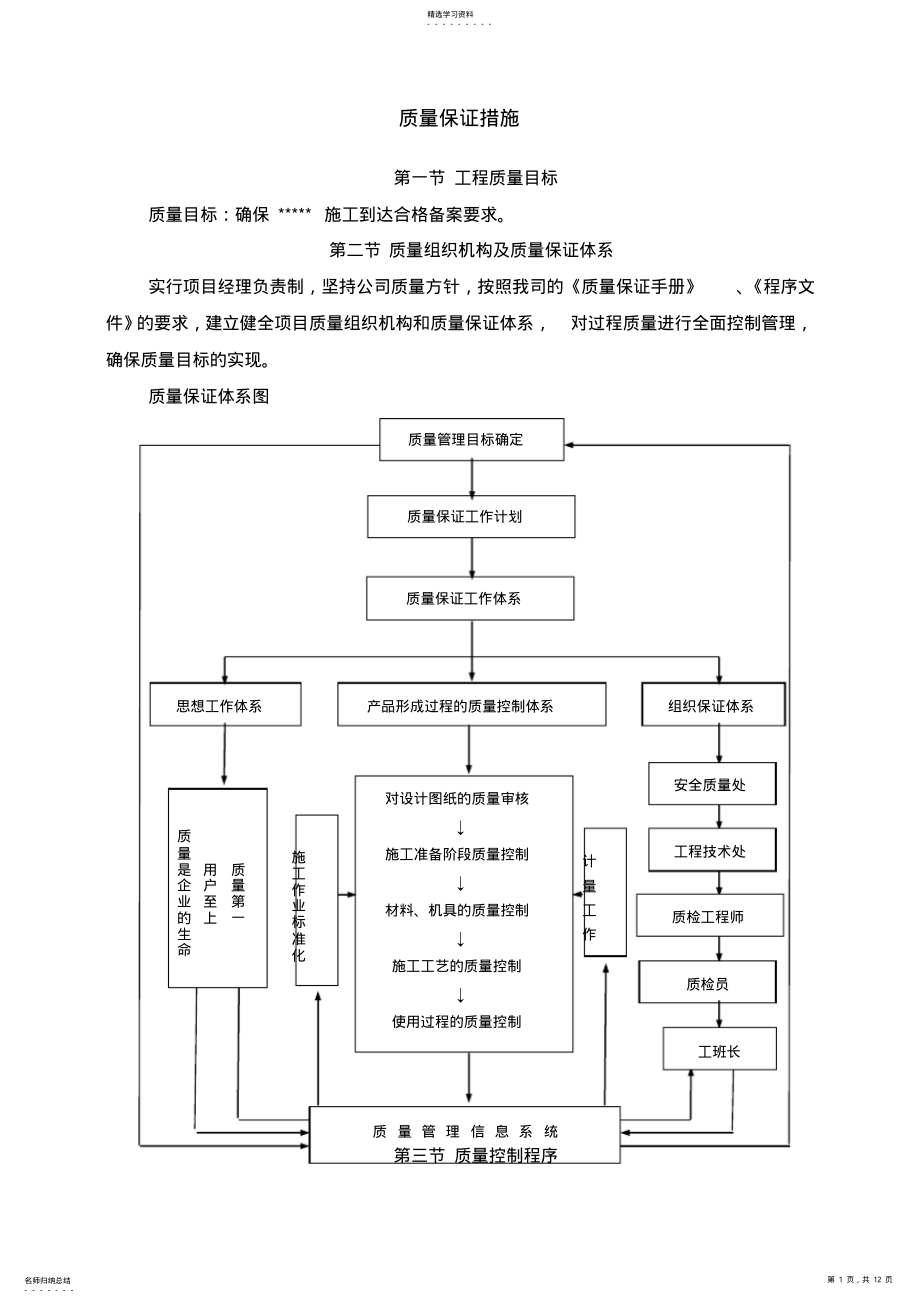 2022年路基路面工程质量保证措施 .pdf_第1页