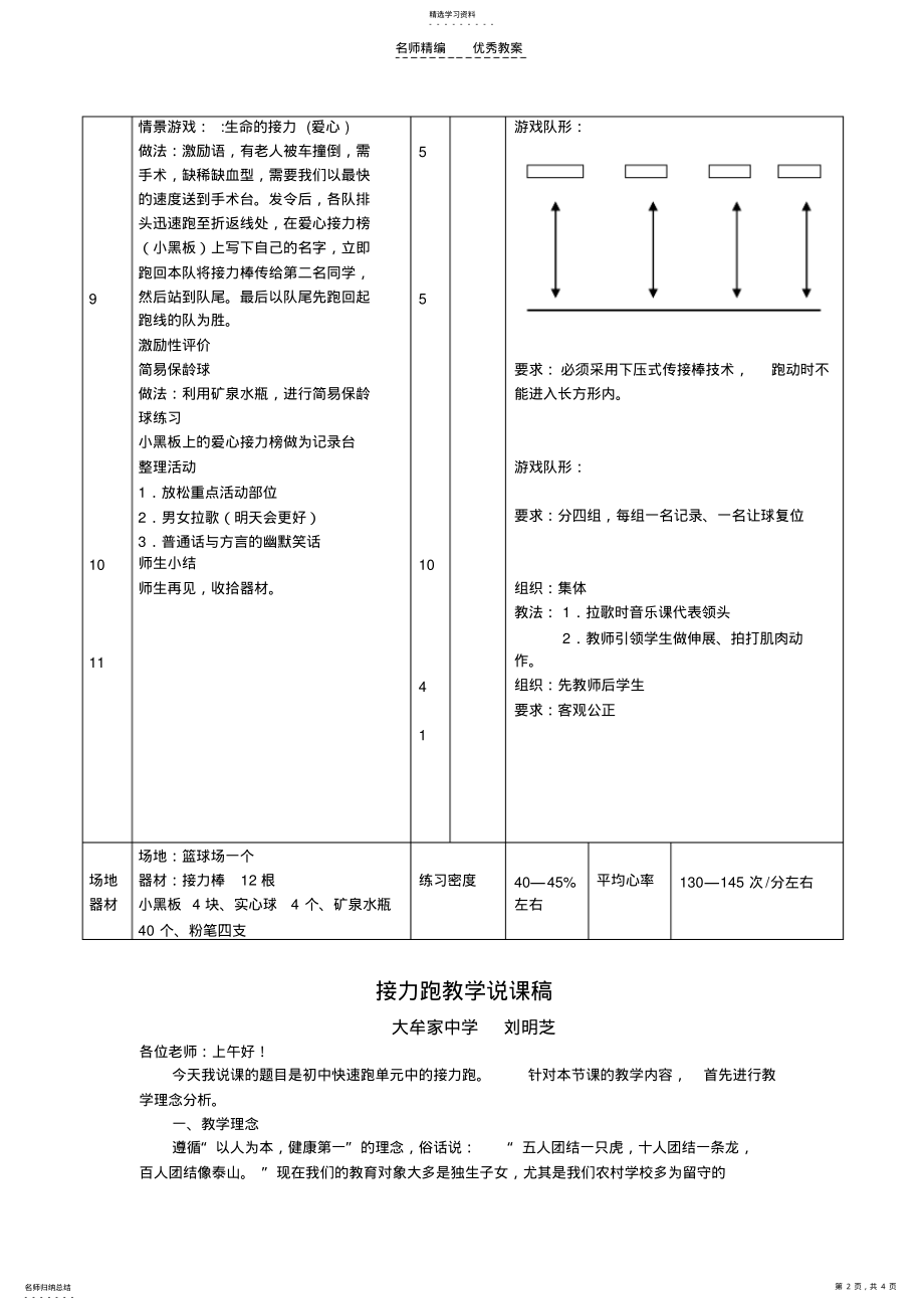 2022年初中接力跑教案 .pdf_第2页