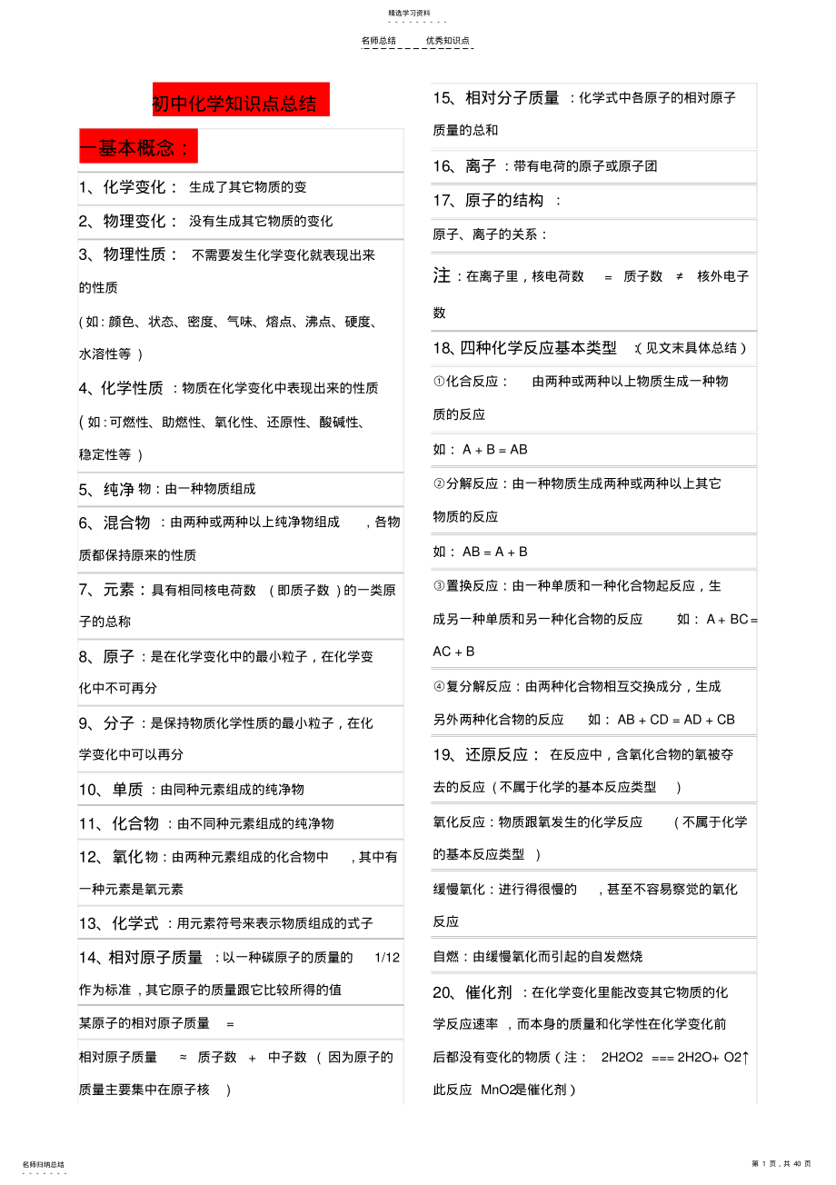 2022年初中化学知识点总结 3.pdf_第1页