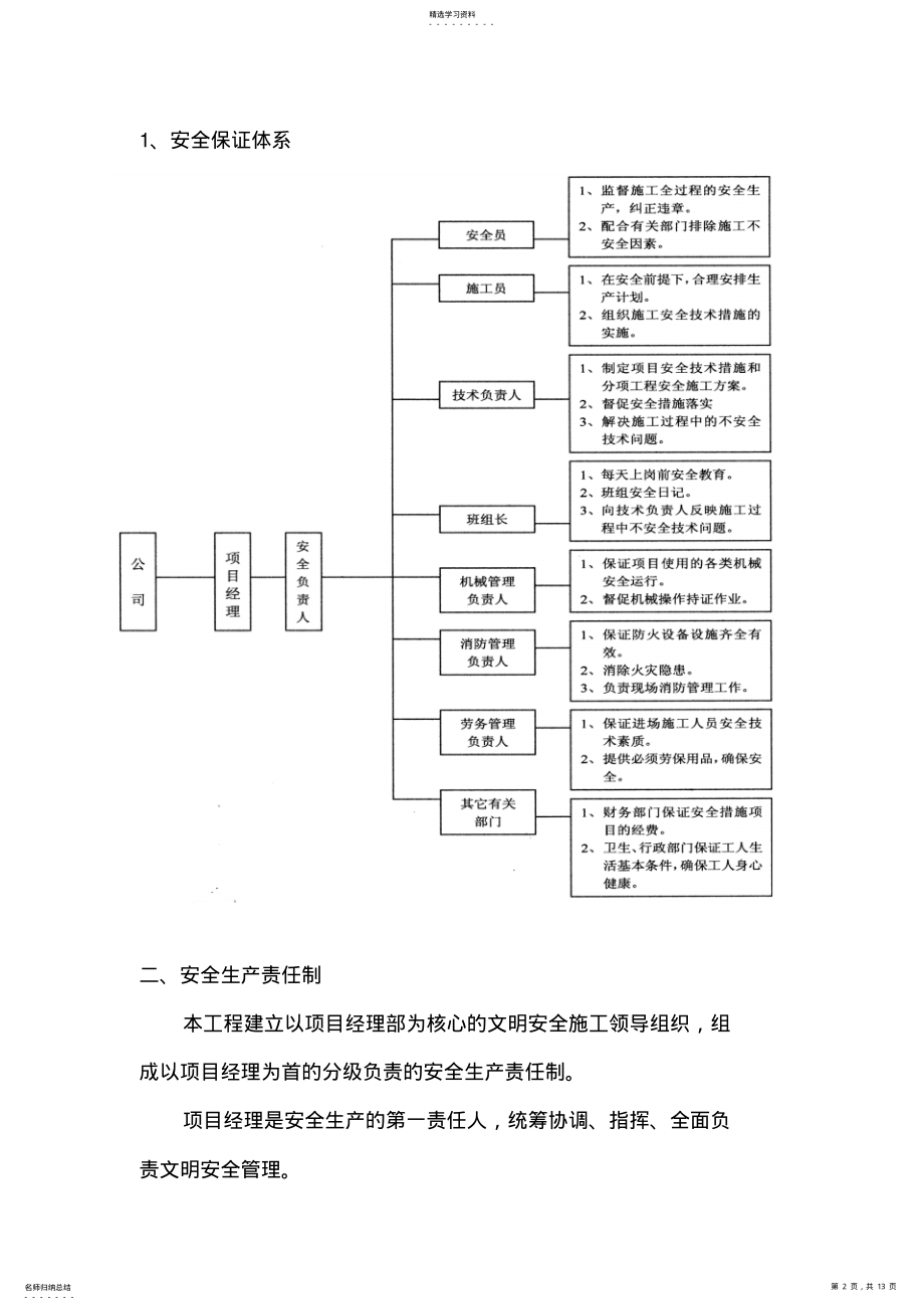 2022年安全文明施工及施工环境保护措施 .pdf_第2页