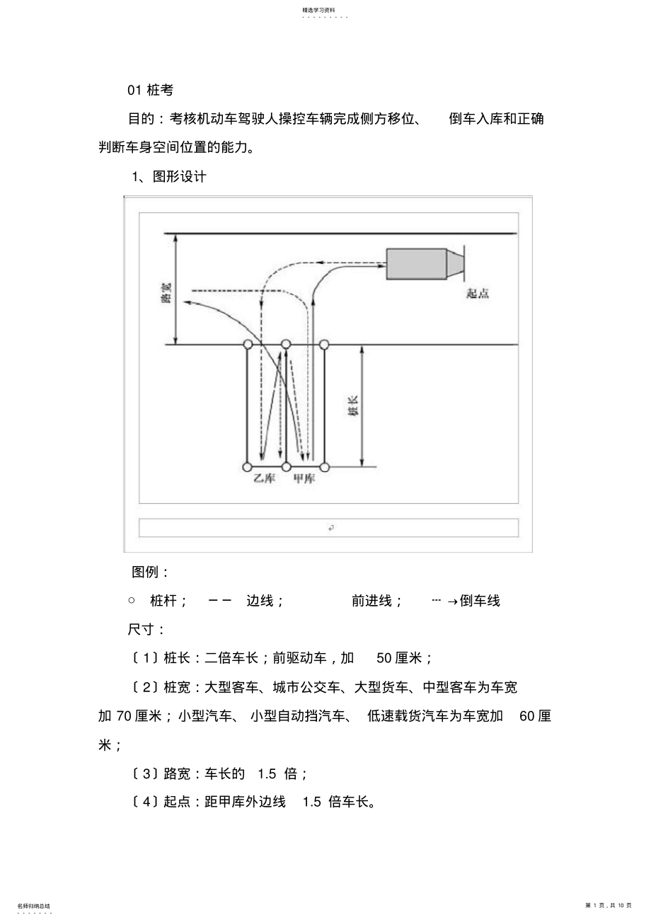 2022年驾校场地尺寸 .pdf_第1页