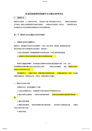 2022年英语四级图表+图画作文讲解及参考范文 .pdf