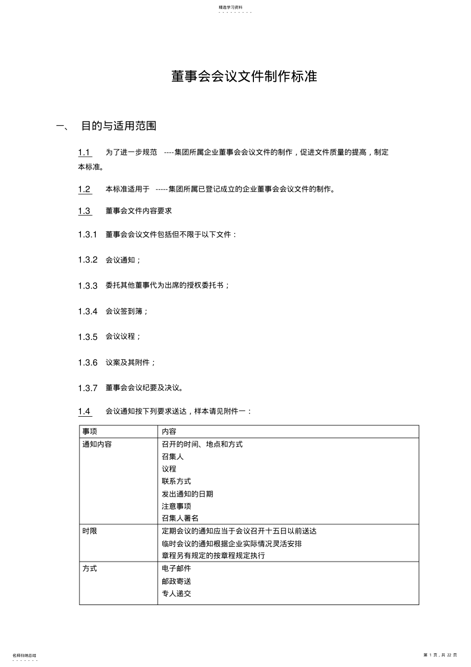 2022年董事会文件格式编制汇总 .pdf_第1页