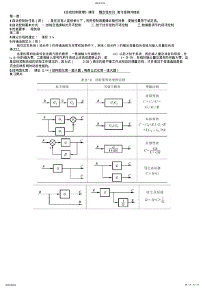 2022年自动控制原理复习提纲 .pdf