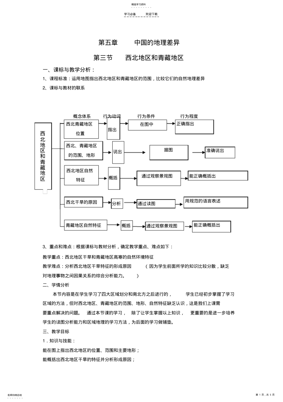 2022年西北地区青藏地区教案 .pdf_第1页