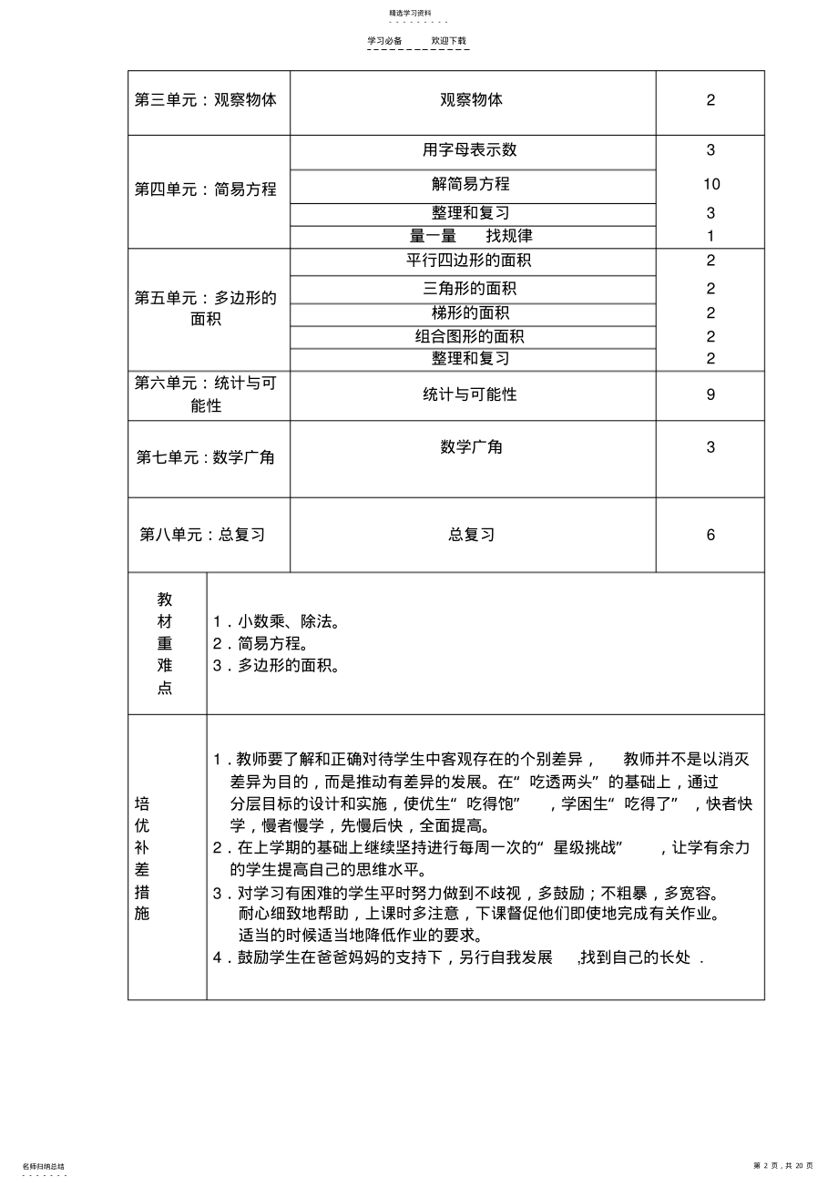 2022年小学五年级数学教案 .pdf_第2页