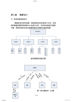 2022年超市仓库管理系统概要设计方案说明书 .pdf