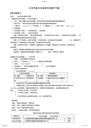 2022年化学平衡与水溶液中的离子平衡 .pdf