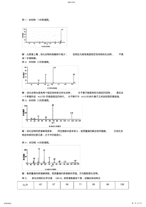 2022年质谱练习题 .pdf