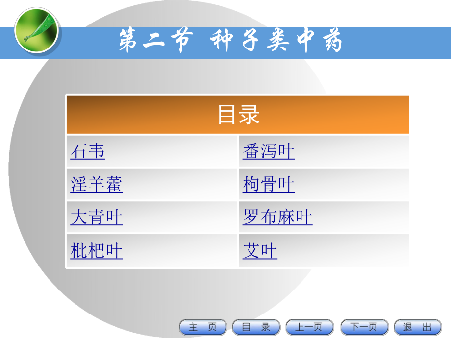 中药鉴定学PPT课件：叶类中药的鉴定.ppt_第2页