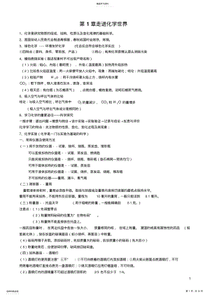 2022年初中化学各章知识点总结复习 2.pdf