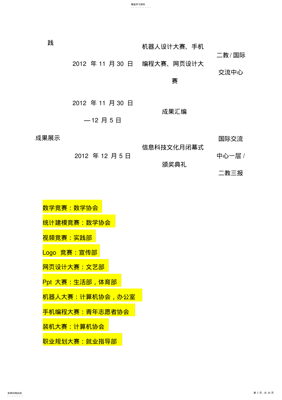 2022年部门安排比赛项目策划 .pdf_第2页