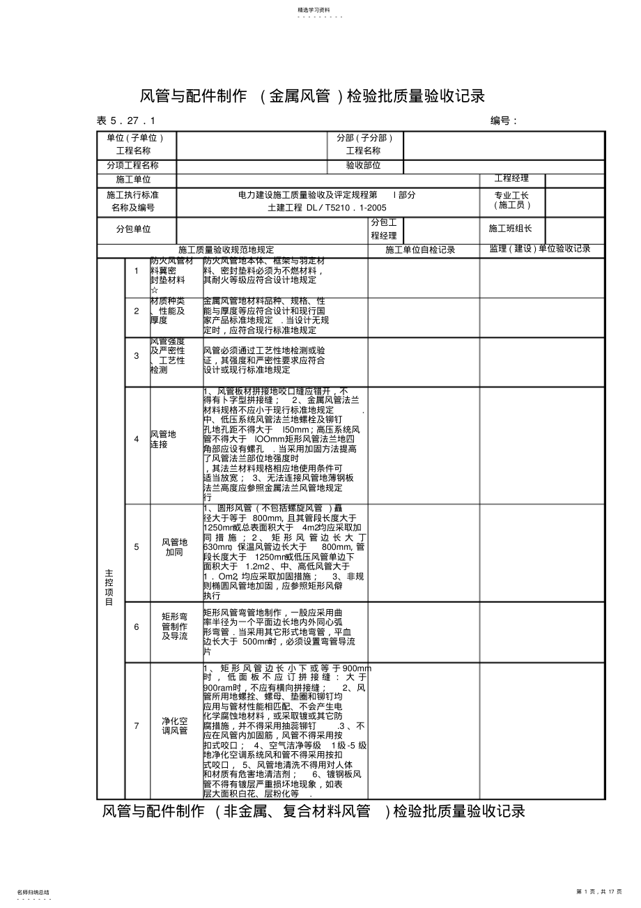 2022年风管与配件制作 .pdf_第1页