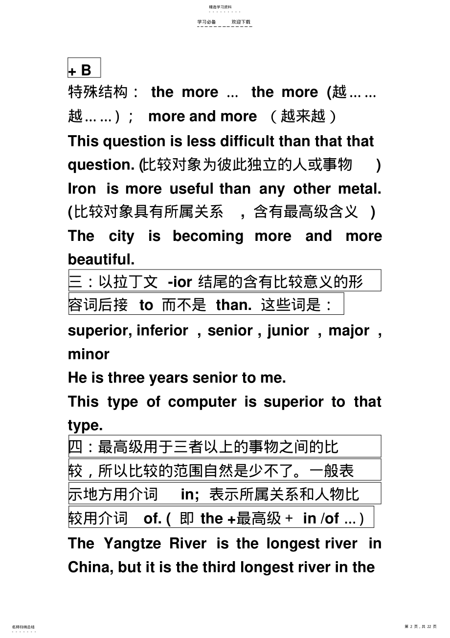 2022年英语四级翻译考点总结 .pdf_第2页