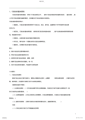 2022年行政法简答题和论述题_个人归纳 .pdf