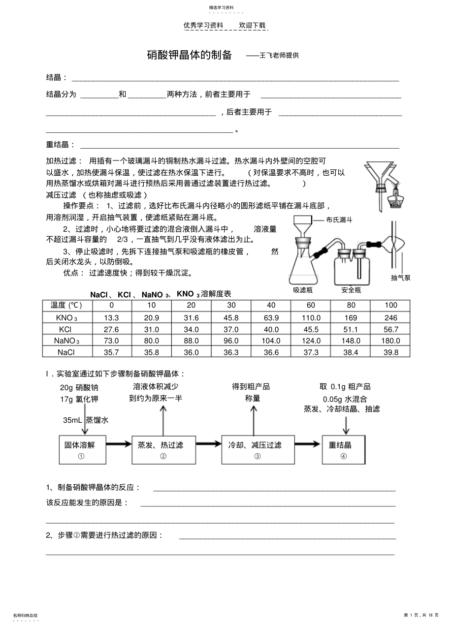 2022年苏教版《实验化学》自编资料 .pdf_第1页