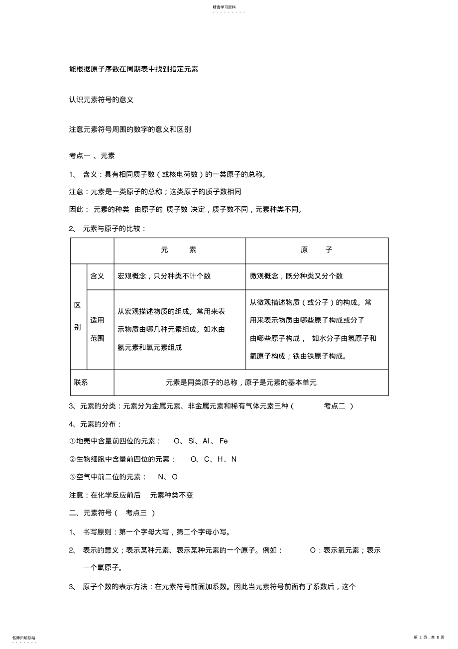 2022年初三化学第四单元总结 .pdf_第2页