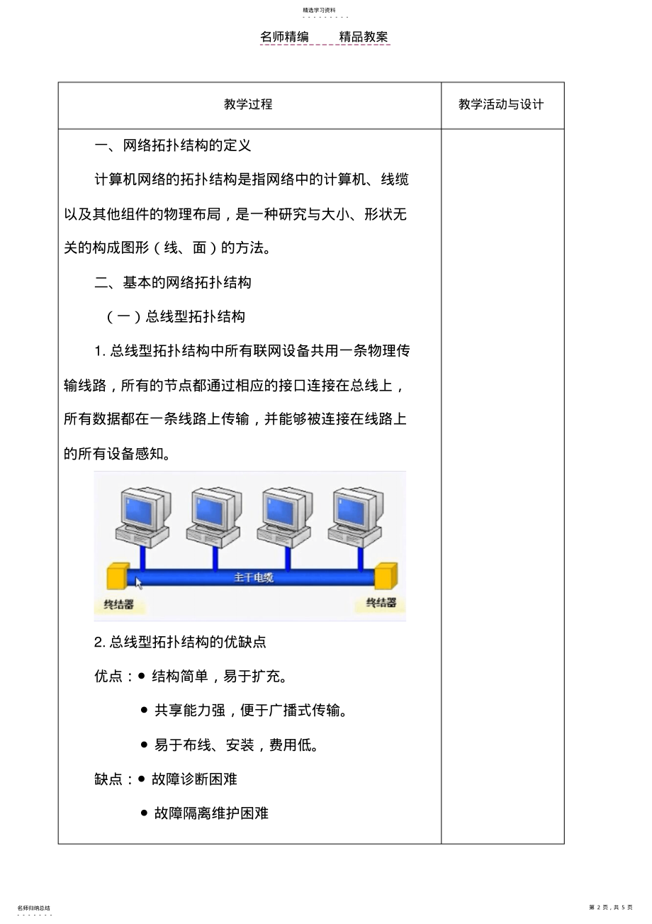 2022年计算机网络拓扑结构教案 .pdf_第2页