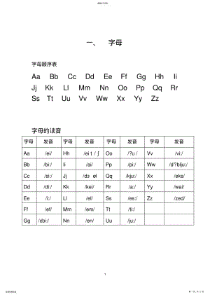 2022年英语音标及对应单词学习 .pdf