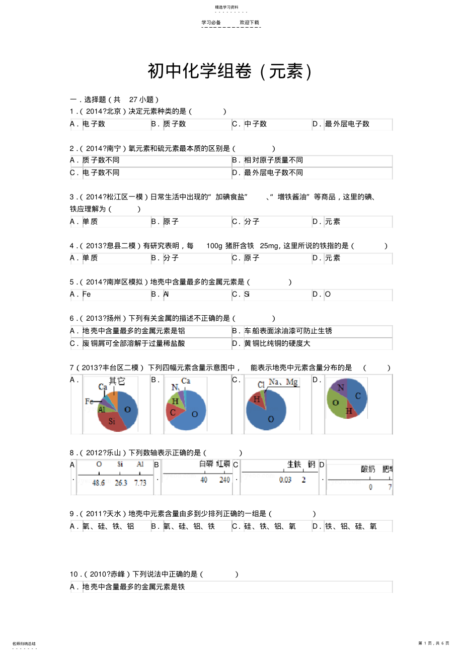 2022年初中化学组卷 .pdf_第1页