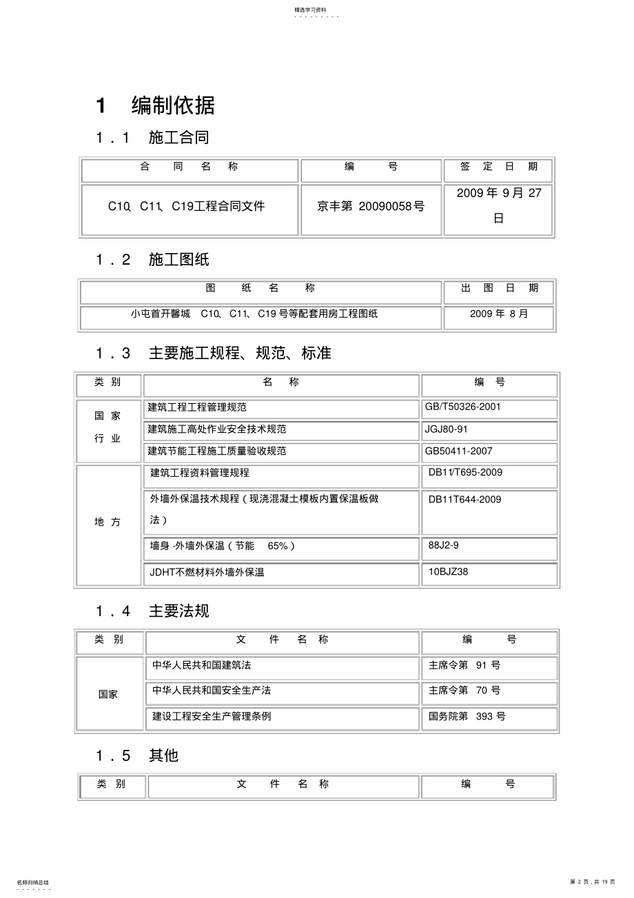 2022年外墙外保温施工方案 .pdf_第2页