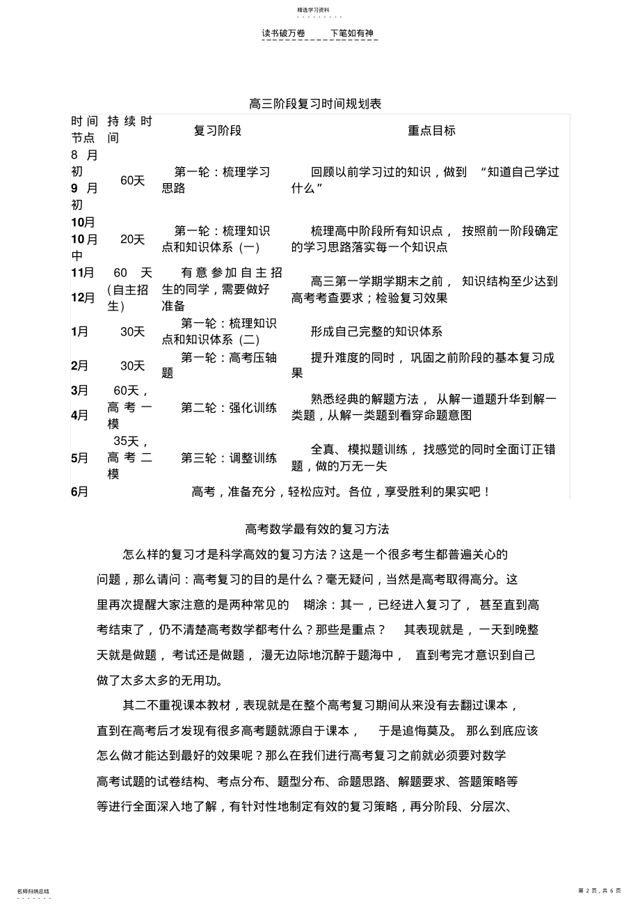 2022年高中数学课程安排. .pdf_第2页