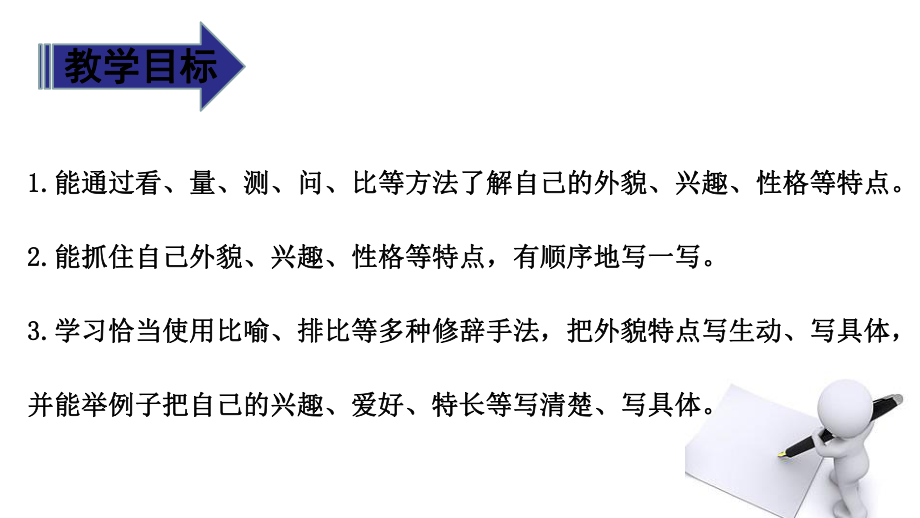 2020年春期新人教部编版四年级下册语文ppt课件-第七单元-习作-我的“自画像”.pptx_第2页