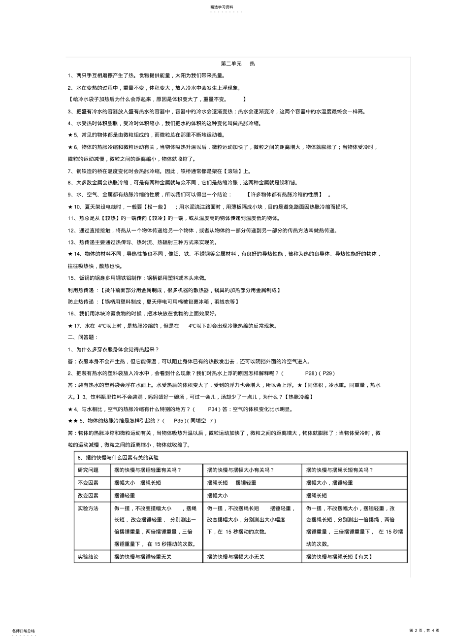 2022年教科版五年级下册科学知识点总结 2.pdf_第2页