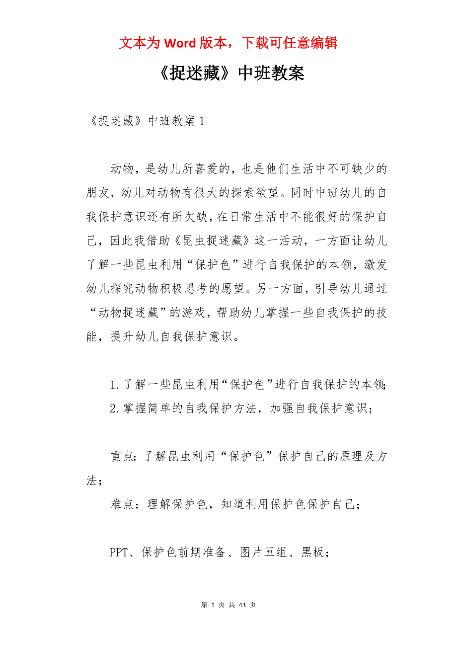 《捉迷藏》中班教案.docx_第1页