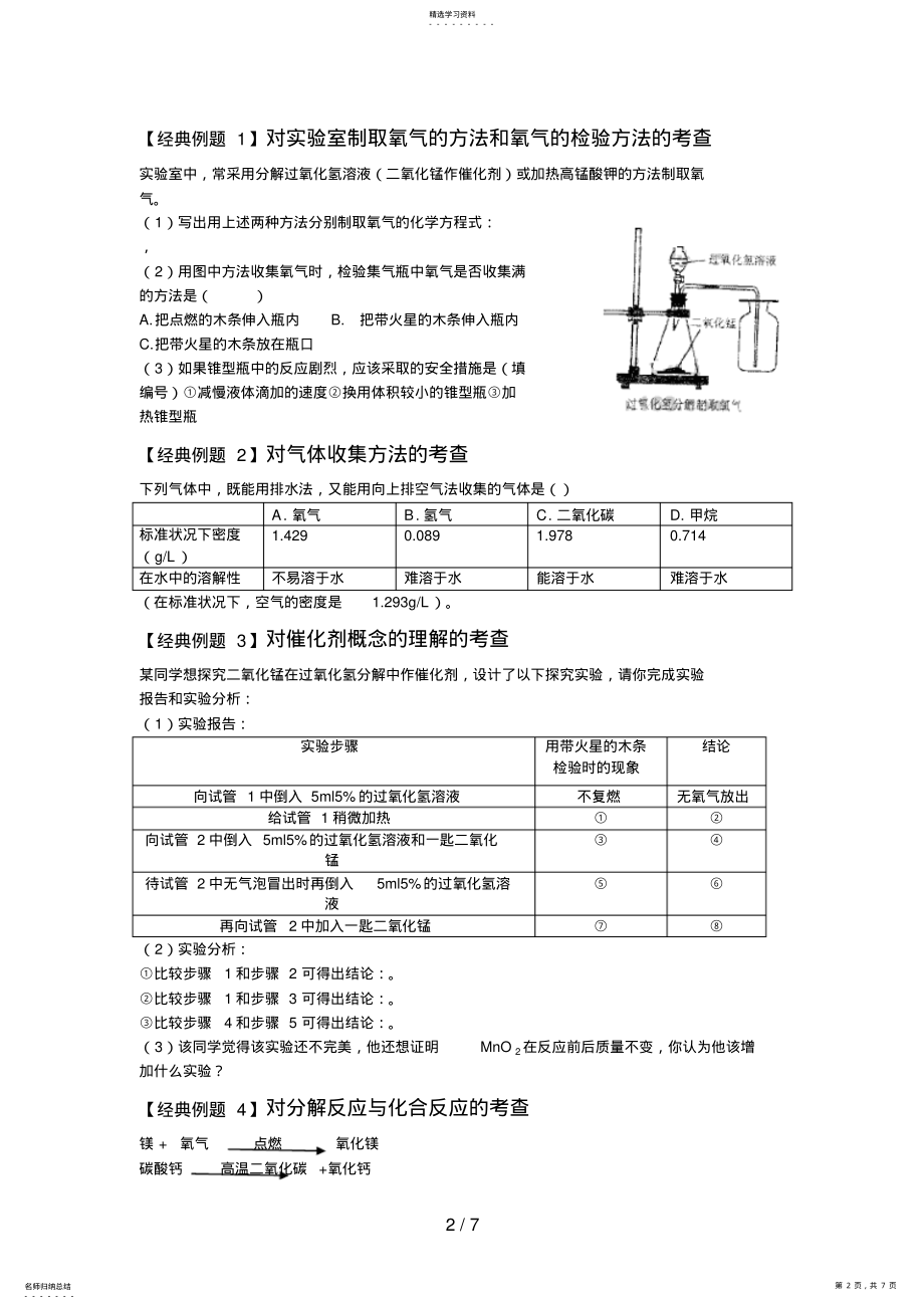 2022年我们周围的空气制取氧气 .pdf_第2页