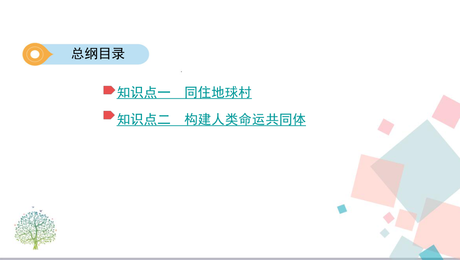 2020年中考人教版道德与法治总复习第17课时-我们共同的世界ppt教学课件.pptx_第2页