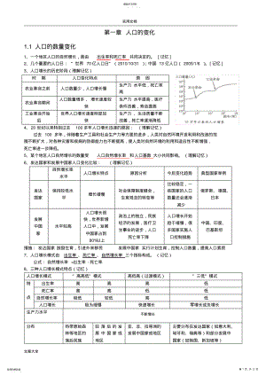 2022年高中地理必修二知识点总结材料 .pdf