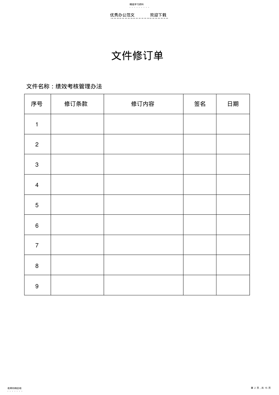 2022年投资公司绩效考核制度 .pdf_第2页