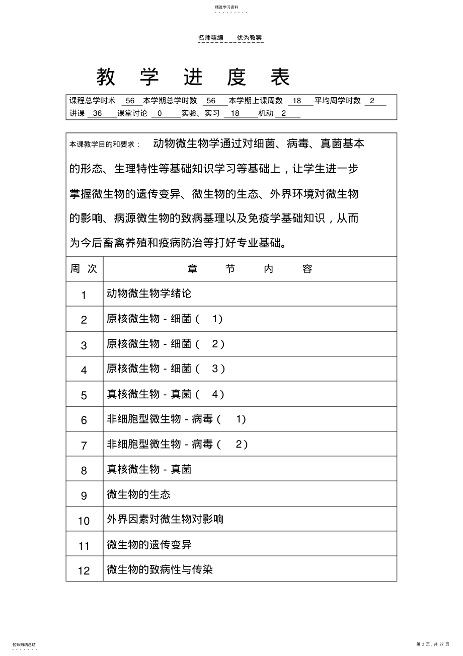 2022年微生物教案提要本 .pdf_第2页