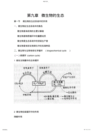 2022年微生物学第九章微生物生态 .pdf